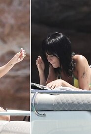 La cantante española Aitana guapisima en bikini