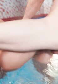 The young lifeguard fucks my pussy in the pool