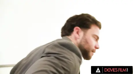 Busting the ass and pussy of the MILF secretary in the boss's office