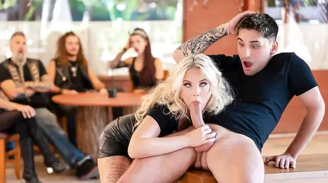 Exhibitionist couple starts having sex in the middle of a company meeting...!!
