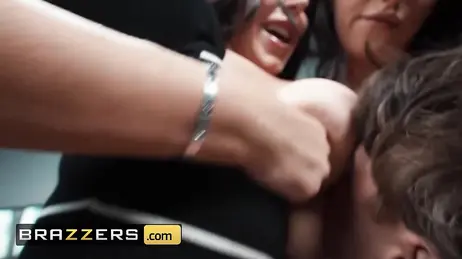 The dentist and the anesthesiologist fight over who gets to suck his big cock: what sluts!