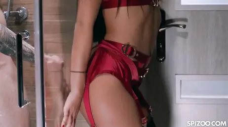 Ik liet de badkamerdeur op een kier staan en mijn schoonzus, die kreng, kwam binnen in lingerie.