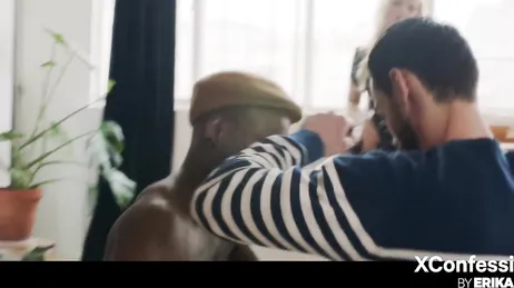 Wonderbaarlijk biseksueel pornotrio van een morbide Catalaanse separatist