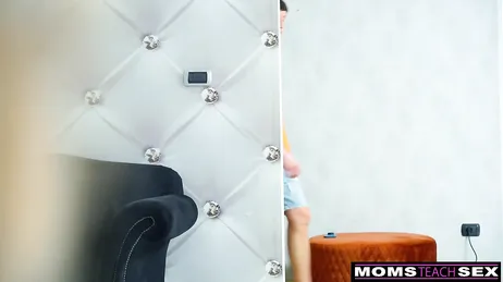 Son, you have a hard-on all the time, you should put it in me, shouldn't you?