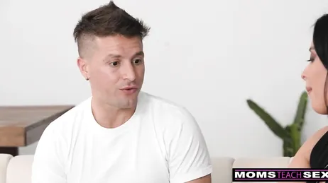 I get home from class early and see my mom showing off her whole ass