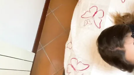 Footjob and POV sex of an Italian amateur couple...!!