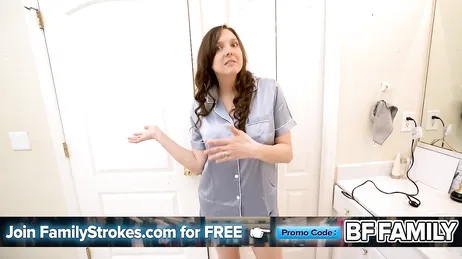 Vad i helvete gör mamma med benen isär och benen uppe i badkaret?