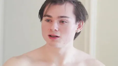 He catches his stepsister pleasuring herself with her toothbrush