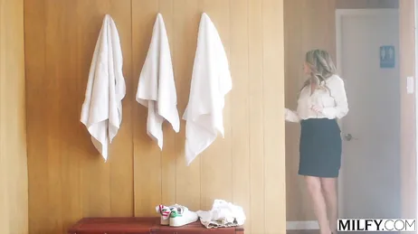 Unfaithful wife secretly sleeps with a boy from the basketball team