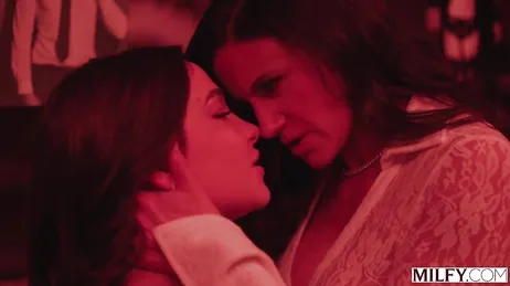 Come on son, stop being a fool and eat my pussy, daddy's not here!!