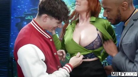 Two of my son's friends are going to fuck me at the same time; he wants to be their mature slut.