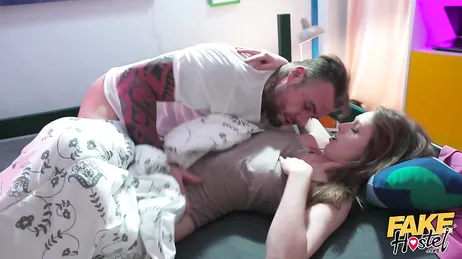 My girlfriend arrives early and catches me having sex with her sister!!