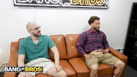 Two gorgeous women show up for a BangBros Network XXX porn casting call