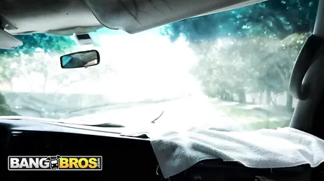 We offered Lucy Lotus money to get in the van to film porn