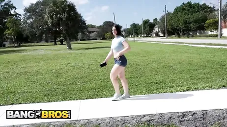 We offered Lucy Lotus money to get in the van to film porn