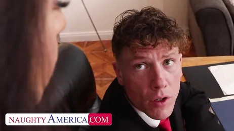 First day of work and they're already eating your pussy, Sona Bella?