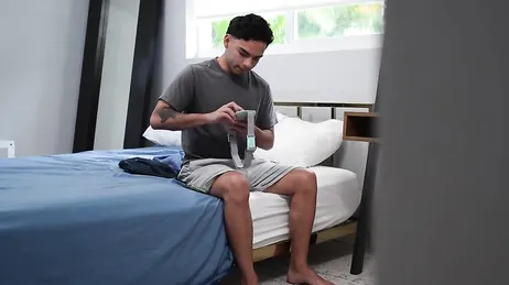 What could the mother be looking for in her son's bed? Porn videos of mothers!!