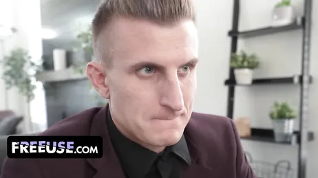He's gambling away his wife's tits and cunt in a card game, and it doesn't seem to be going very well for him.