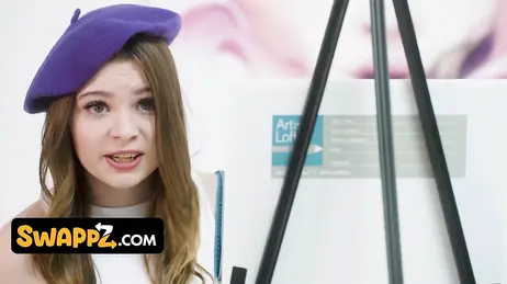 Sie vögeln die Modelle im Malkurs... und tauschen ihre Schwänze.
