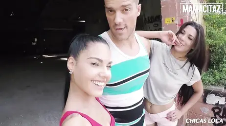 Having sex in an abandoned house, risking being caught.