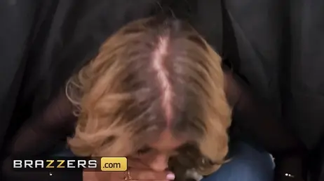 The hairdresser leaves for a while and his own wife starts sucking my cock...!!